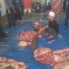 DUA KAMPUNG BERDEKATAN BERSAMA SAMA LAKSANAKAN PEMOTONGAN KURBAN DI HARI RAYA IDUL ADHA