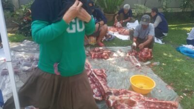 DPD PARTAI NASDEM KABUPATEN CIANJUR ADAKAN KURBAN EMPAT EKOR SAPI DAN SEMBILAN EKOR KAMBING