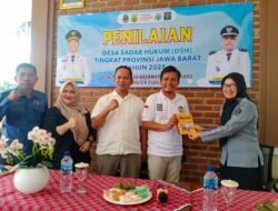 DESA SUKAMANAH DAPAT PENILAIAN PENILAIAN SADAR HUKUM TINGKAT PROVINSI JAWA BARAT