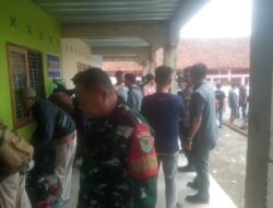 WARGA MASYARAKAT DESA BENJOT GERUDUK KANTOR DESA PERTANYAKAN ANGGARAN BUMDES