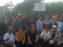 Menangkan Gugatan Wanprestasi, Paguyuban Pemilik Lahan Kp Qur’an Pasang Plang Legalitas di Cugenang