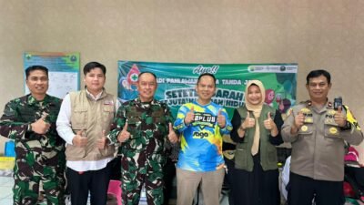 Guna Tekan Angka Kematian Ibu, Puskesmas Cijedil Kembali Gelar Aksi Donor Darah Rutin Bersama Kapolres Cianjur