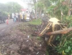 Rem Blong di Jalur Cianjur-Jakarta, Dua Truk Terjun ke Jurang dan Satu Orang Meninggal Dunia